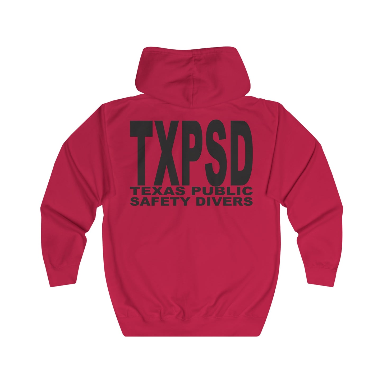 TXPSD Unisex Full Zip Hoodie