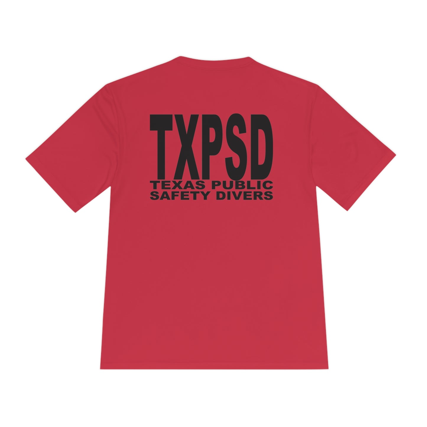 TXPSD Unisex Moisture Wicking Tee