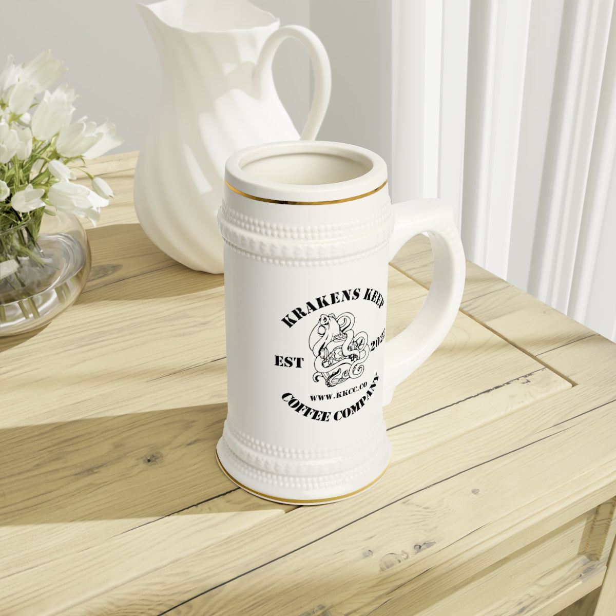 Merch - Krakens Keep Coffee Stein